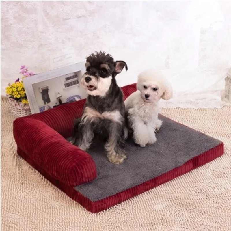 

Plus Size Pet Dog Bed Sofa Mat Removable And Washable Pet Mattress Dog Sleeping Pad Cat Nest Soft Kennels For Large Dogs
