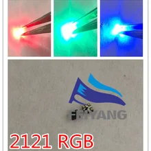 17000 шт. светодиодный RGB smd-диоды 2121 для Светодиодная панель экран видеоэкран диод 2121 светодиодный индикатор SMD многоцветный с радужным светом Emitti