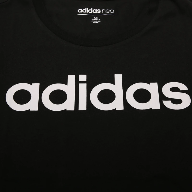 Оригинальная Новинка футболка Adidas NEO W CE женские футболки спортивная одежда с