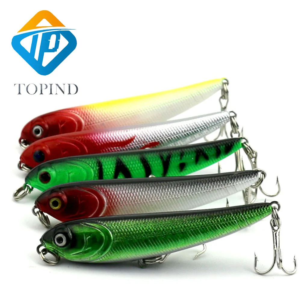 five Pencil fishing baits