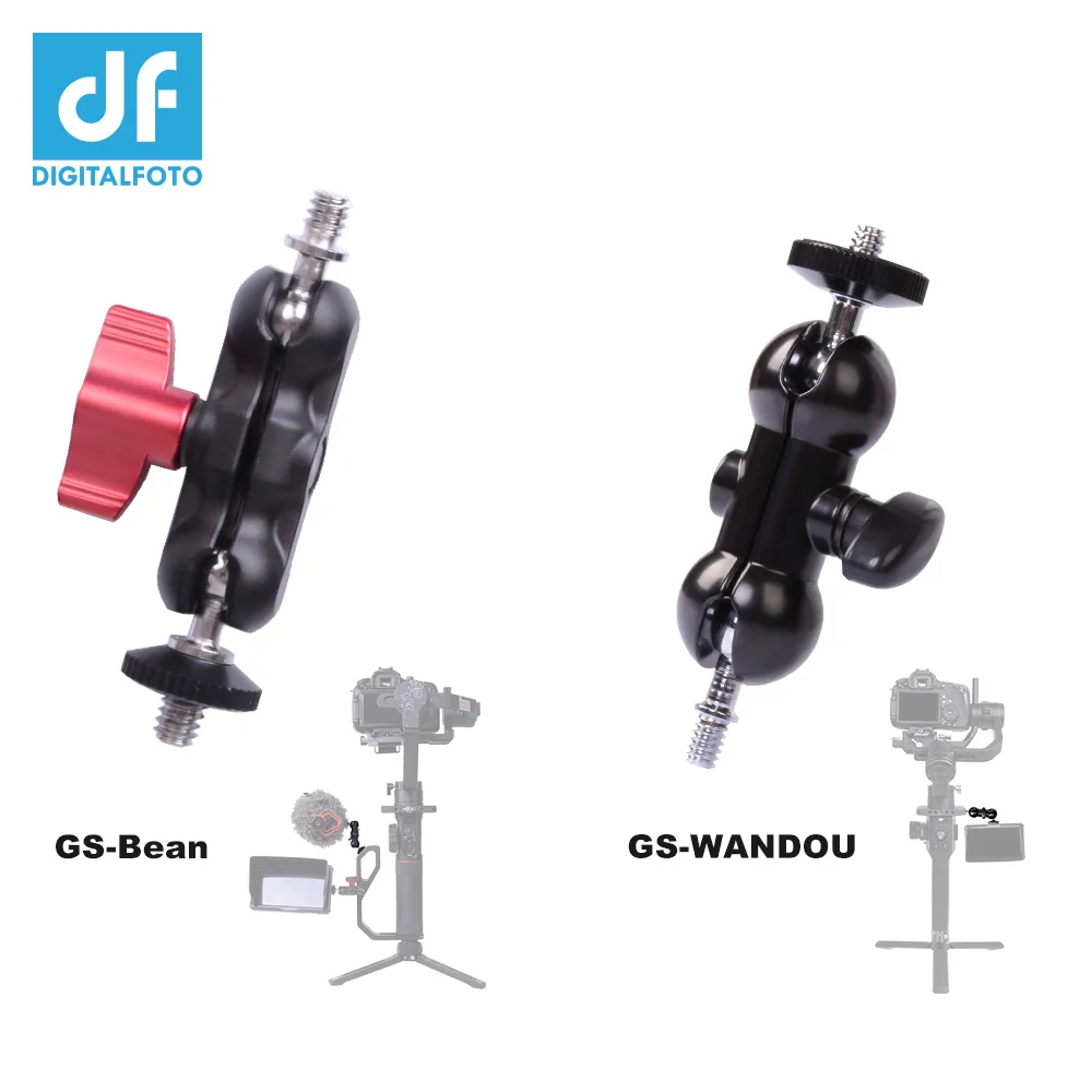 

DF DSLR Camera Stabilizer Gimbal Accessories Adjustable Articulating Magic Arm for Camcorder LCD Monitor LED Light Microphone
