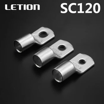 

SC120 Tined copper connecting terminal bolt hole cable lugs battery terminals 120mm square wire Free Shipping