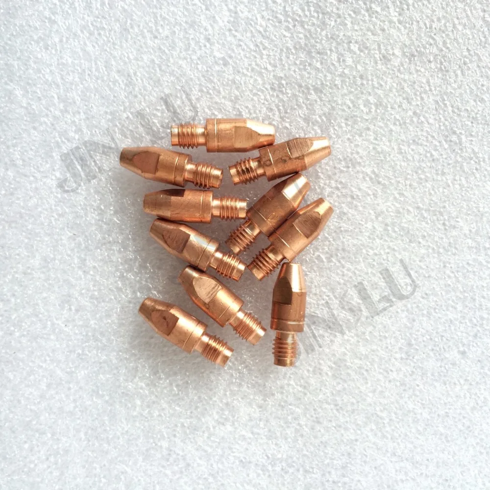 50PCS  Type 36KD CuCrZr M8*30 ( 0.8 1.0 1.2 1.6mm ) Contact Tips Torch Consumables 50pcs binzel type 25ak contact tips holder 142 0001 mig torch accessories