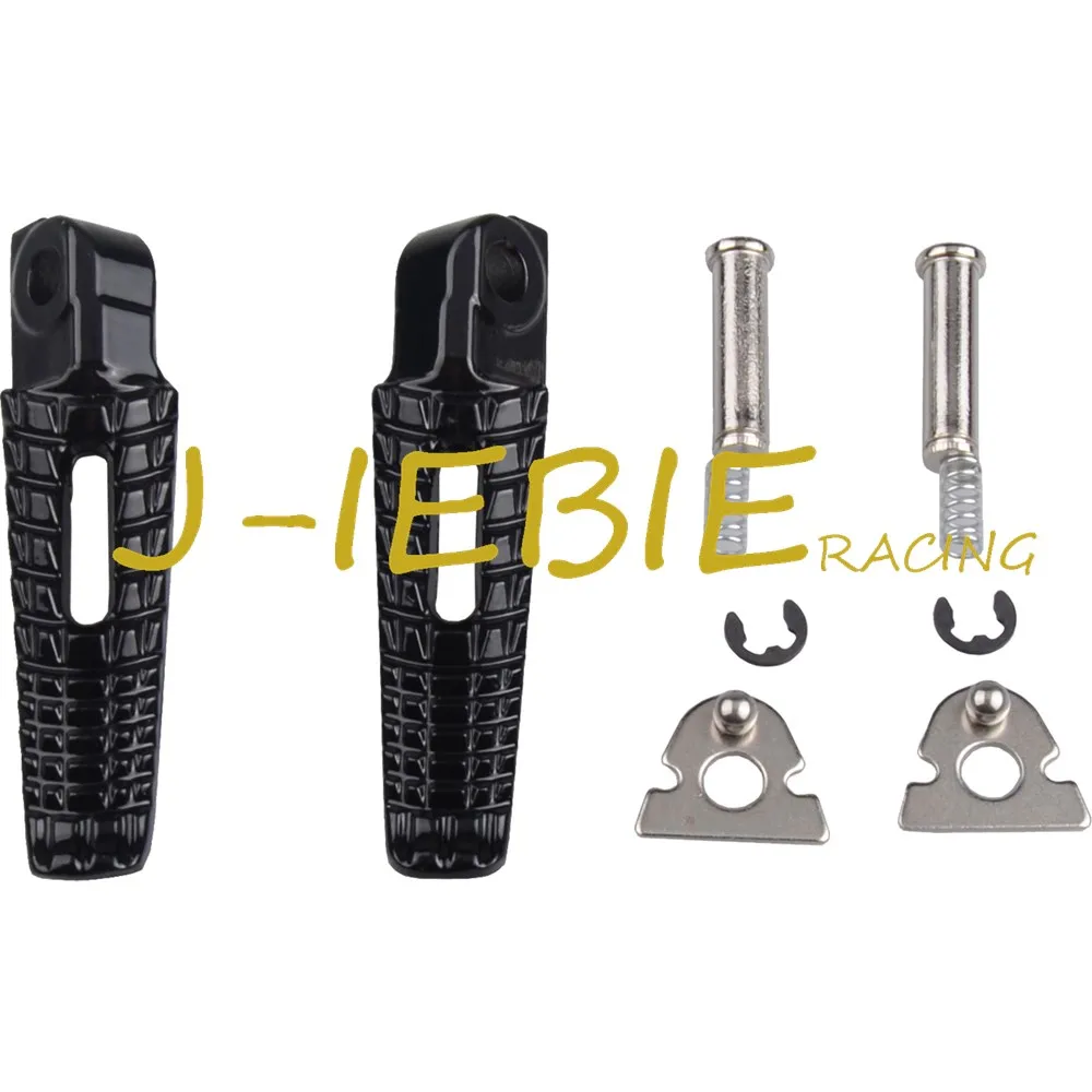 Черные задние колышки для подножки Suzuki GSXR 1000 GSXR1000 2005 2016 600/750 GSXR600 GSXR750 2006 B KING 2008