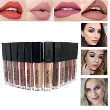 kyli 12 Colors Sleek MakeUp Matte Me Super Sexy Long Lasting Liquid Lipstick cosmetics Velvet Matte lip gloss Waterproof batom
