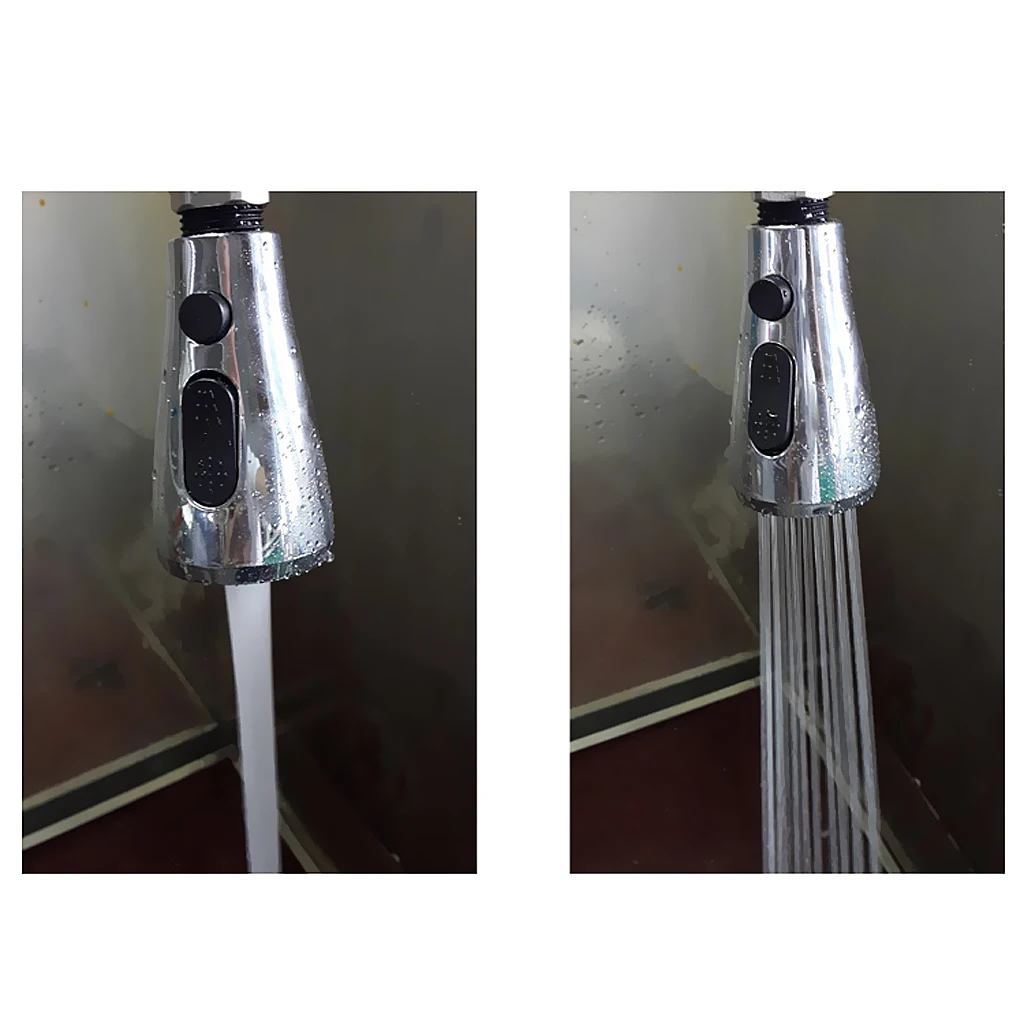 

ABS Home Kitchen Pull Out Spray 1/2'' Faucet Replacement Shower Spray Head