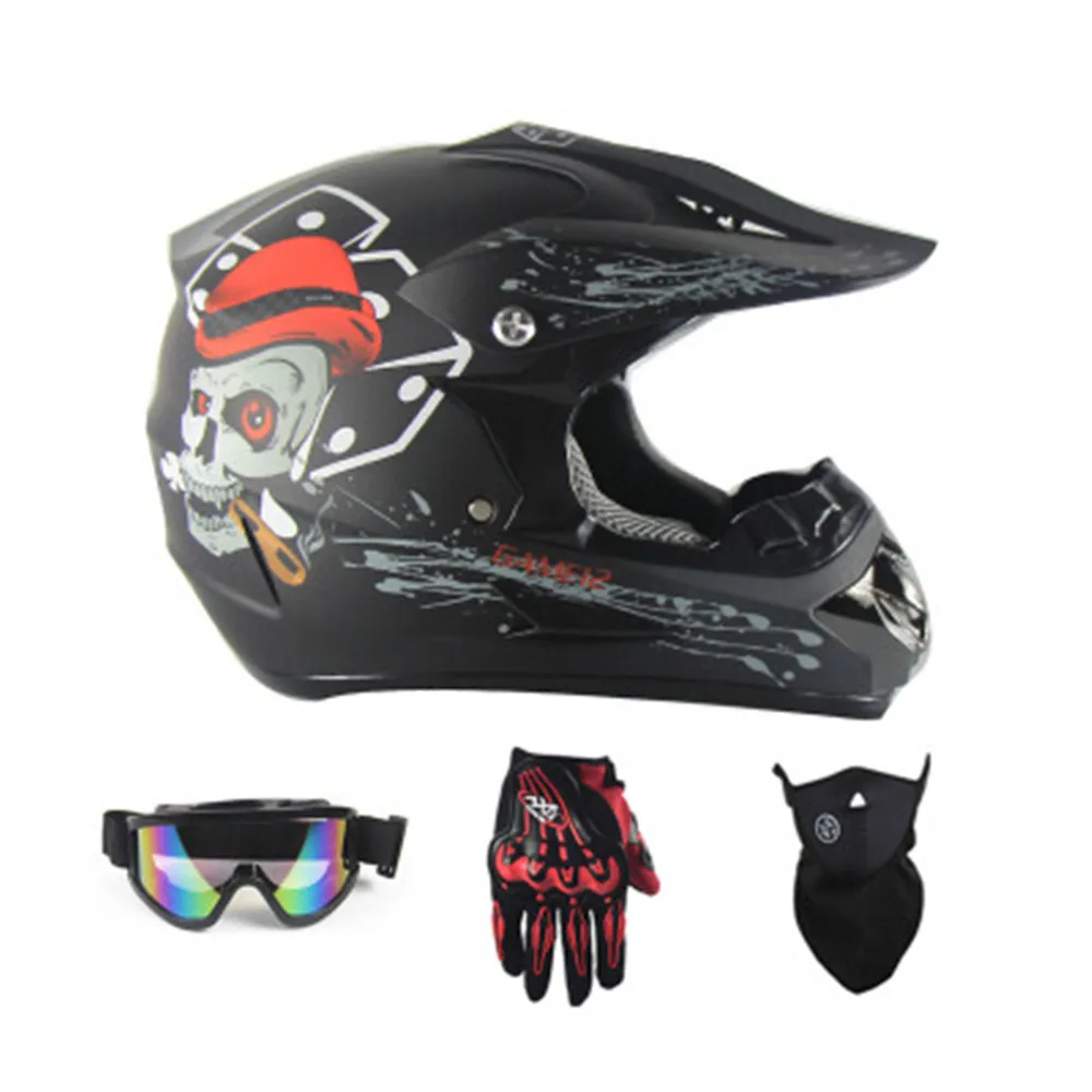 

3 gift new motorcycle helmet mens moto helmet top quality capacete motocross off road motocross helmet DOT