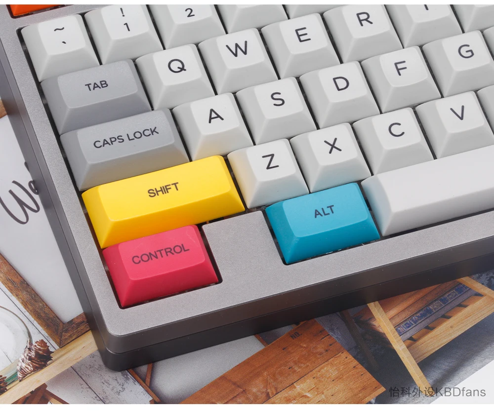 Pbt dsa keycap dye subкровать красочные брелки модификатор для diy игровая механическая клавиатура Вишневый переключатель