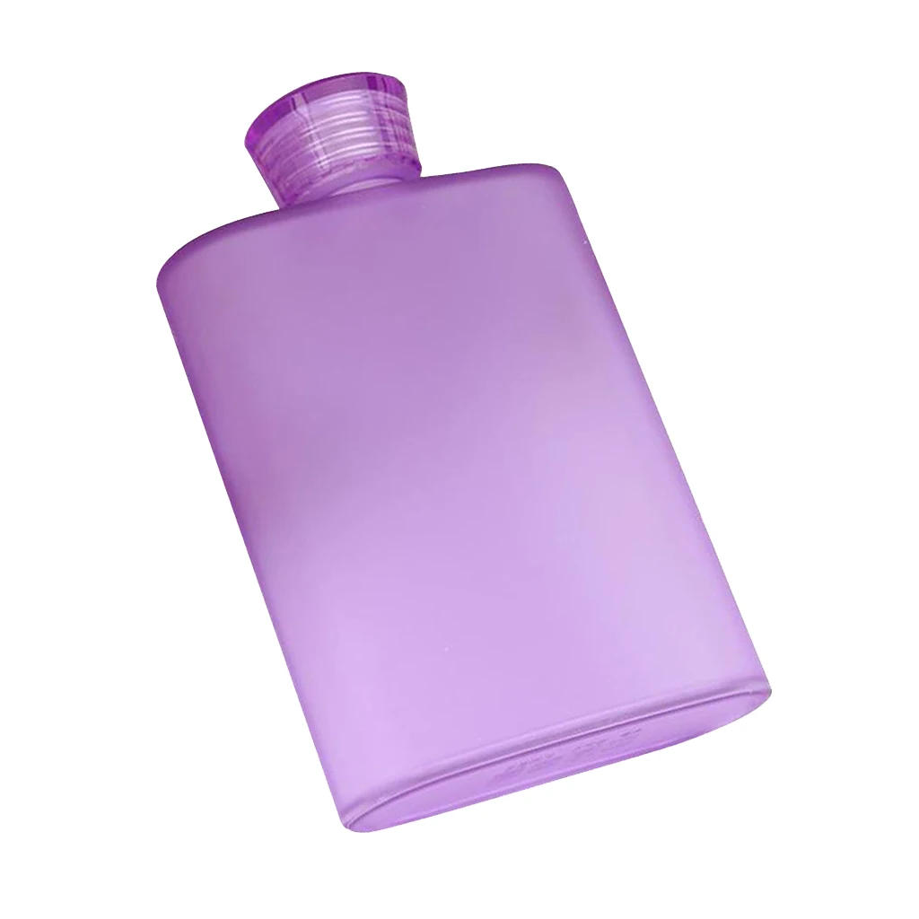 400ml Memo Paper Bottle Flat Portable Notebook Water Bottle BPA Free for  Activity Outdoor Sports