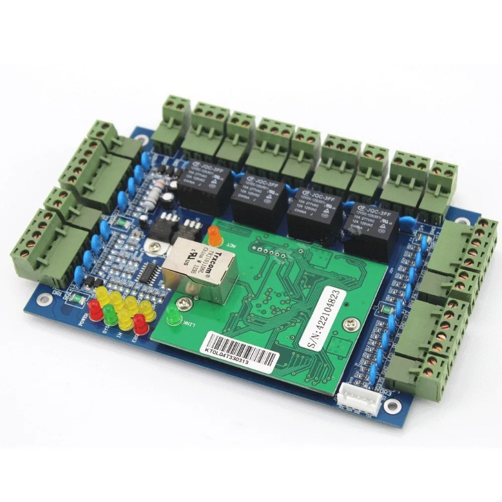 Four door 4 Readers Professional TCP/IP Network access control board