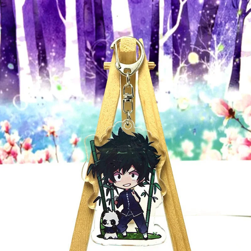 Аниме my hero Academy брелки акриловый брелок для ключей очаровательный Stand Figure Key Ring