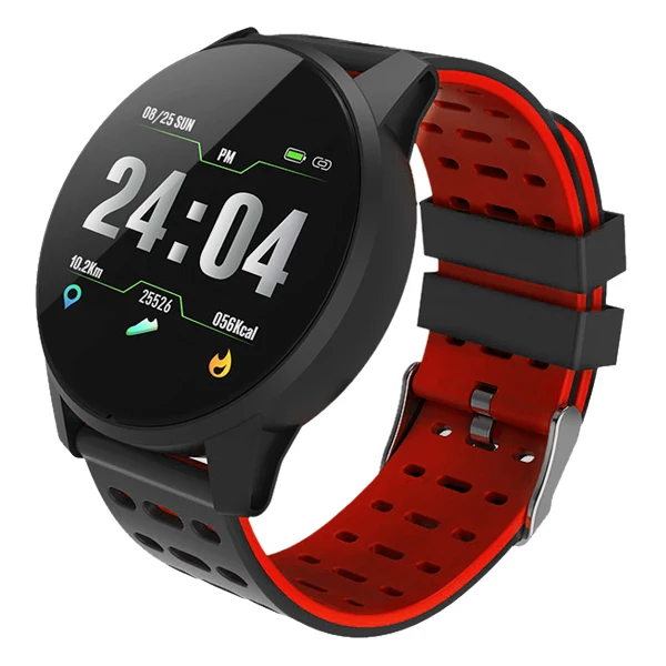 Умные часы MAFAM, спортивные часы, фитнес-трекер, IP67, водонепроницаемые, умные часы для бега, велоспорта, альпинизма, для IOS, Android, часы - Цвет: B2 Red
