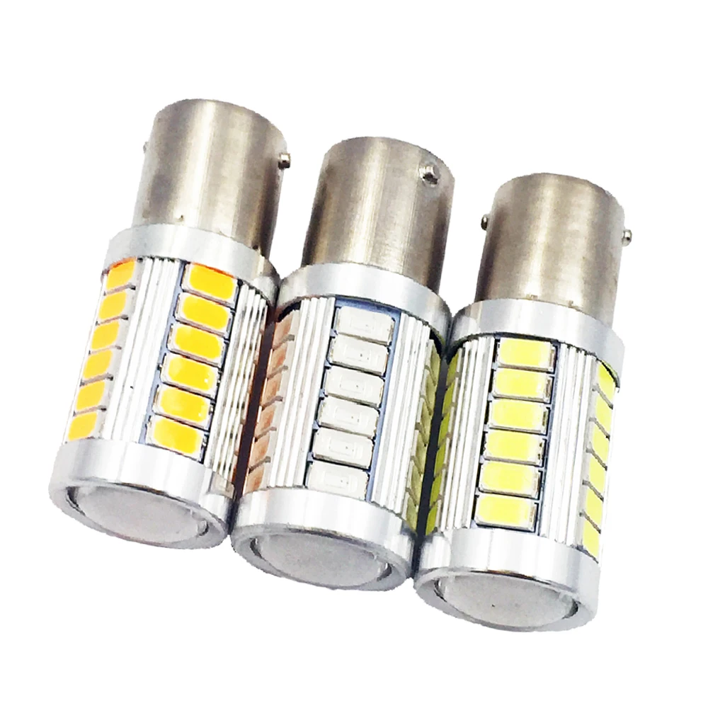 YSY 10X 1156 BA15S P21W 5630 5730 Светодиодные Автомобильные задние лампы тормозные огни