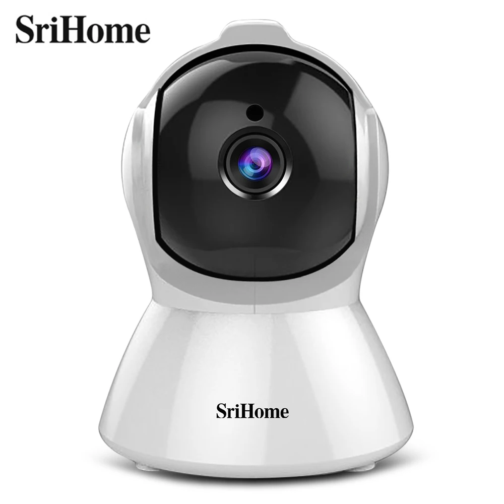 

SriHome SH025 1080P AI Auto-tracking Wireless Indoor IP Camera IR Night Vision Smart Motion Tracking Security Camera