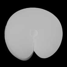 50 шт. лист для наращивания волос теплоизоляция плоский кончик кератин протектор Щиты U90F