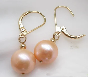

Perfect Natural Pearl Earrings,Yellow Crystal Beads White Freshwater Pearls Dangle Earrings,Handwork Grape Pearl Jewelry