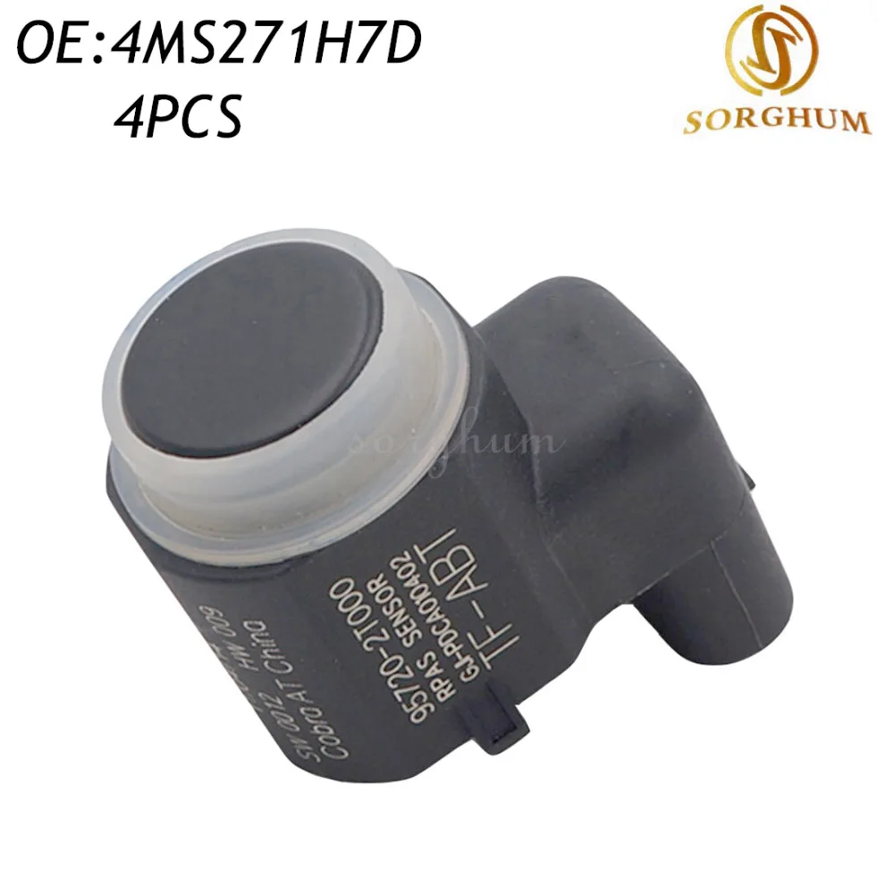 

4PCS 4MS271H7D 4MS271H7A Fits Hyunda Kia PDC Parking Sensor Bumper Object Reverse Assist 95721-2T100 95720-2T000 95720-3W100