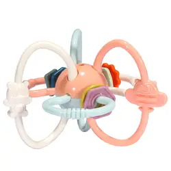 Детские молярные игрушки ABS Младенцы погремушка игрушка для собак из веревки игрушки ручной шар для захвата Прорезыватель игрушки для
