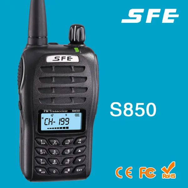 

100% Original SFE S850 walkie talkie small two way radio LCD Display High Quality