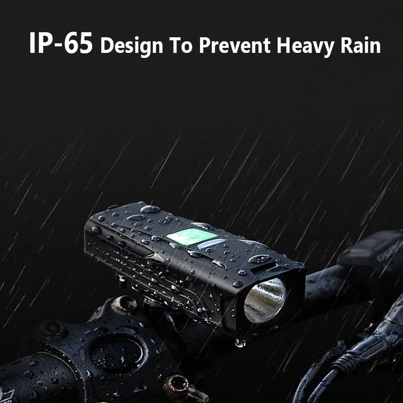 Skup JoShock rowerów światła 10000 LM 5 tryby T6 LED kolarstwo przednie USB latarka wodoodporna lampa przez 18650 baterii z Taillight