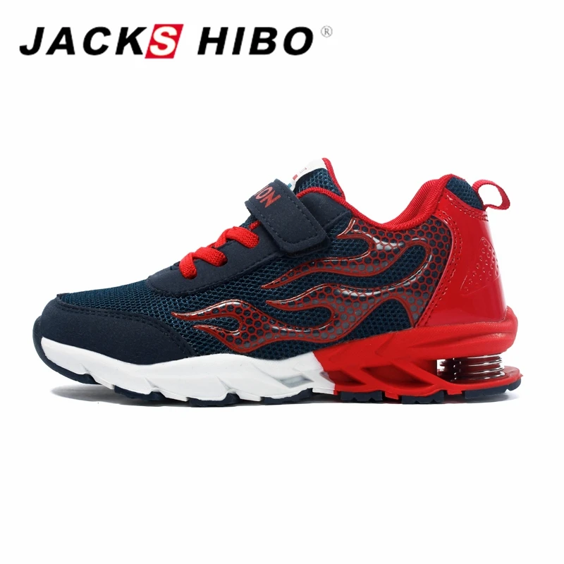 Baratos JACKSHIBO niños otoño moda zapatillas Zapatillas de deporte para niños zapatos de correr primavera talón niñas zapatillas para niños zapatos de otoño