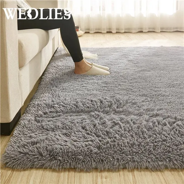 110x160 cm mullido Tapetes antideslizante Shaggy área Tapetes ... 110x160 cm mullido Tapetes antideslizante Shaggy área Tapetes ...
