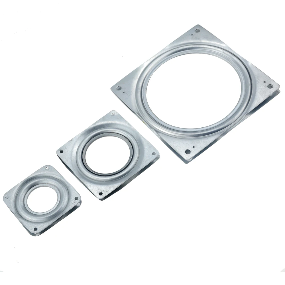 3/4 Inch Heavy Duty Lazy Bearing Turntable Boat Seat Swivel Plate Base 360 Degree Rotating