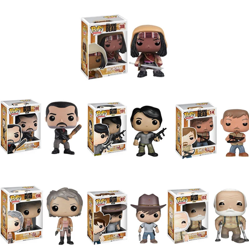 

FUNKO pop The Walking Dead Model Figure Collectible Model Toy for gift