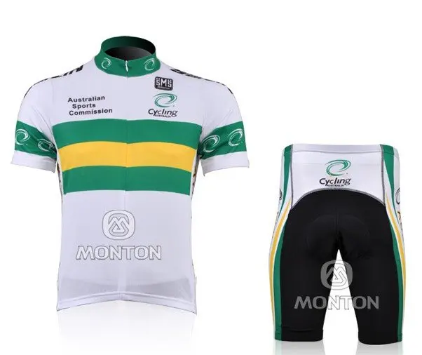 NEW 2010 Australia team CYCLING JERSEY AND SHORTS/CYCLING CLOTHING