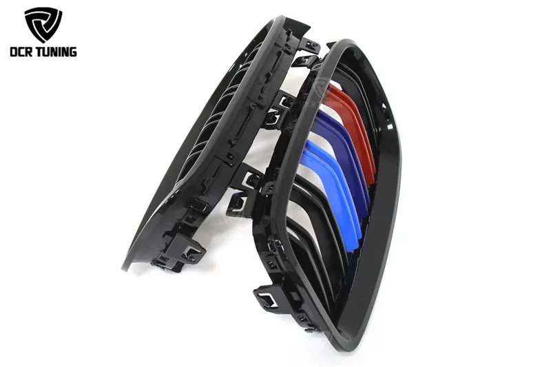 Передняя решетка радиатора для BMW 3 серии F30 320i 325i 328i 335i черный глянец и три цвета м выглядеть седан 2013-on