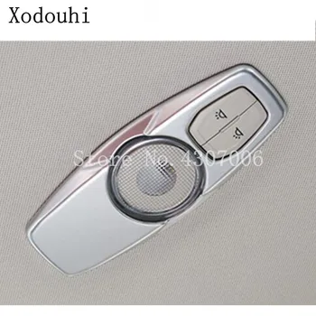 

For Ford Kuga Escape 2017 2018 2019 2020 Car Back ABS Matte Rear Read Reading Switch Light Lamp Trim 2pcs