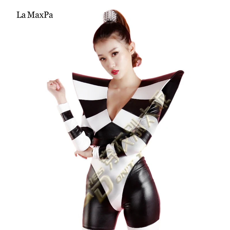 

2017 new style fashion women stage costume for singers female singer dj ds stage costume nightclub dancer clothing performance