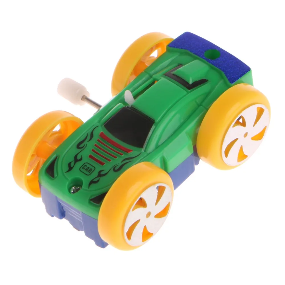 ГБД 1 предмет Новый Сальто отказов Автомобили Двусторонний Pattern Заводной забавные игрушки для малышей подарок