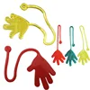 5pcs Cute Sticky Hands Random Color Gags Funny Novelty Gadget Practical Jokes Jelly Stick Slap Squishy Toys For Children Gifts ► Photo 1/6