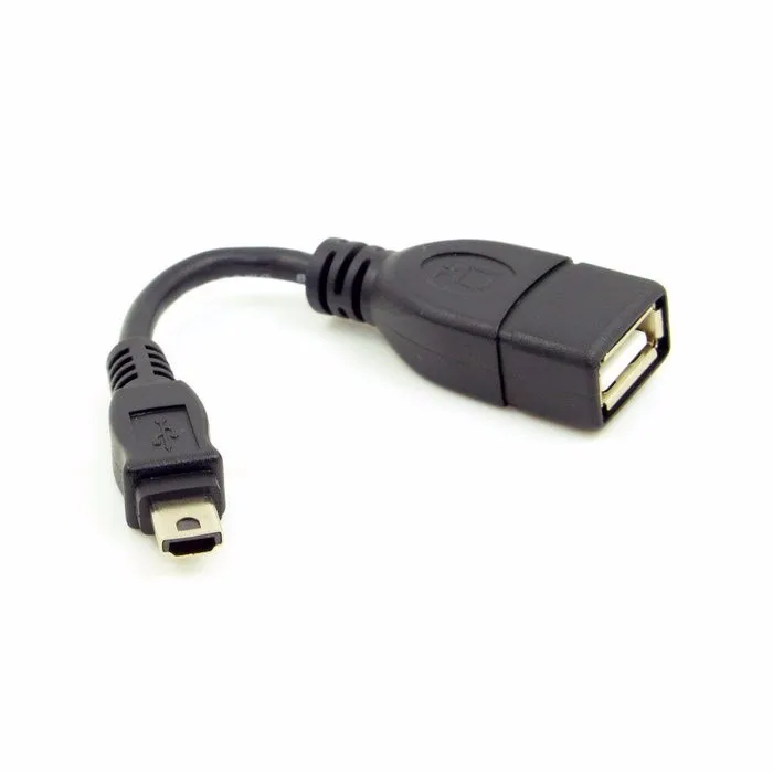VMC UAM1 USB 2.0 OTG Cable Mini A Type Male to USB Female Host for