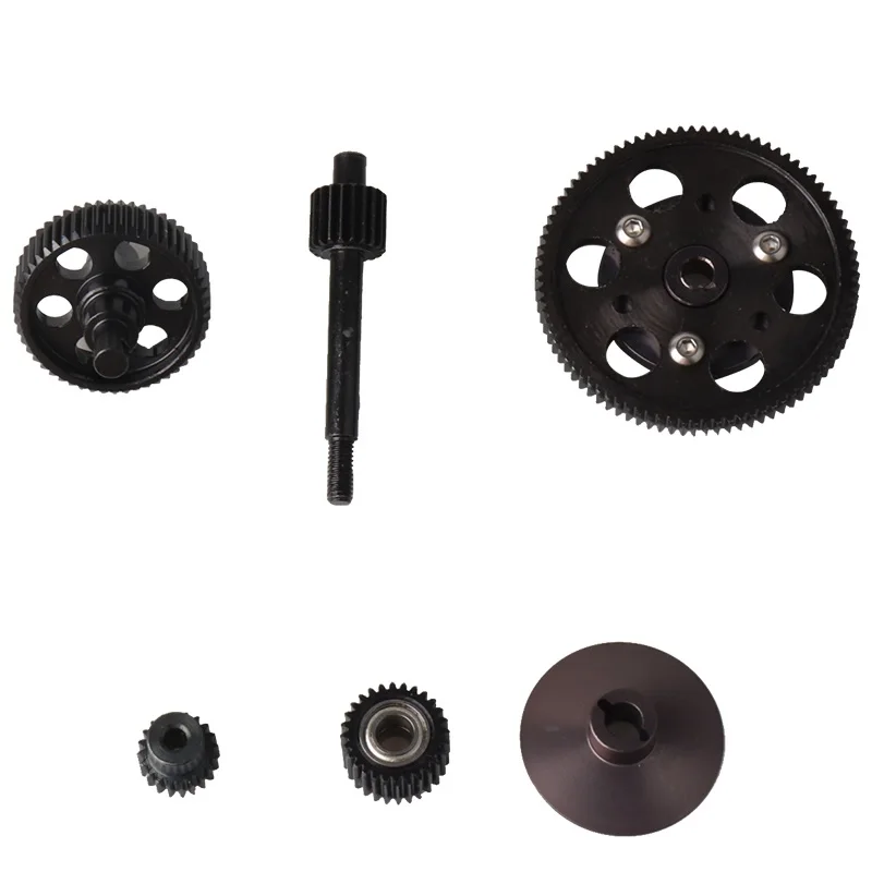 RC Model car 1/10 RC car SCX10 metal drive transmission straight gear box for RC 1/10 axial locking gearbox parts
