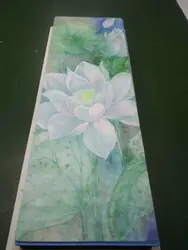 Lotus зеленого и белого цвета натурального каучука экологически чистых скольжению Горячие Йога лучшие Йога коврик Фитнес резиновый коврик