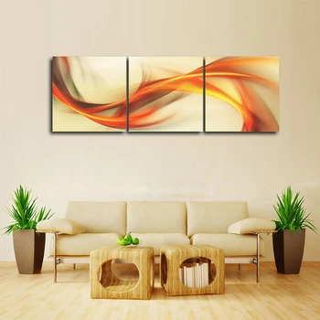 

3 Panels Unframed Canvas Photo Prints Wind purple Tree Wall Art Picture Canvas Paintings Wall Decorations Artwork Paintings