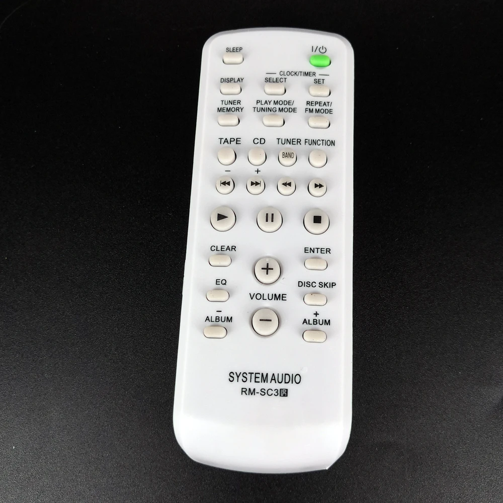 

New Replacement Remote Control RM-SC3 For Sony CD HIFI System Audio RM-SC3 CMTCP555 CMTHPX7 CMTNE5 LBTZX6 LBTZX8 LBTZX9 MHCGX250