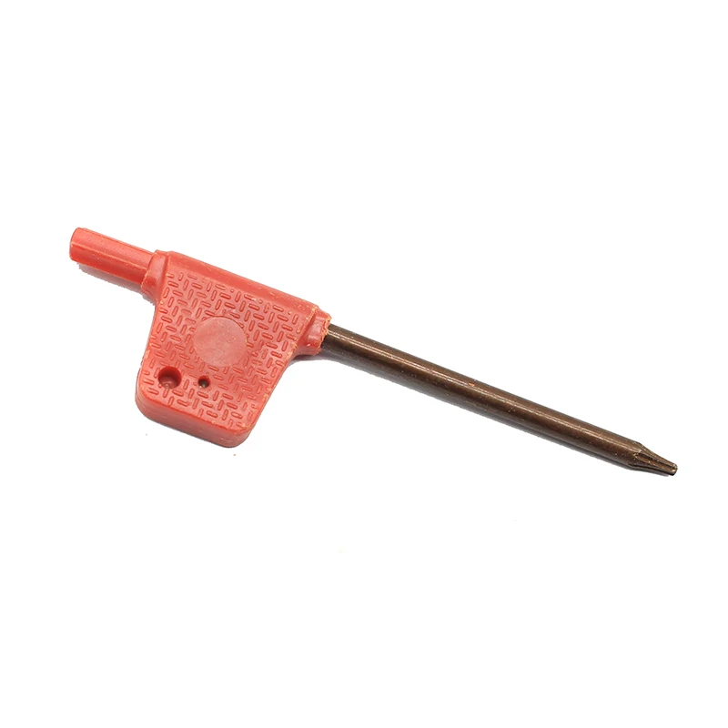 

Red flag wrench T6 standard Torx CNC tool holder Lathe accessory tool Torx screw wrench Tools Holder Accessories