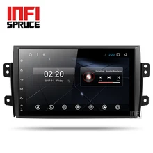 Android 7,1 автомобильный dvd для Suzuki SX4 2007-2013 с 2 ГБ Оперативная память gps 3g-4 г Wi-Fi gps-навигации Радио Видео Аудио плеер стерео