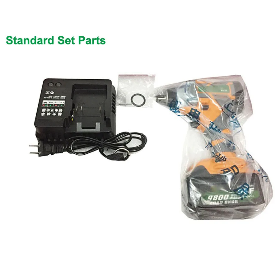 Brushless Cordless Rechargeable  Lithium Battery Car Electric Wrench-019