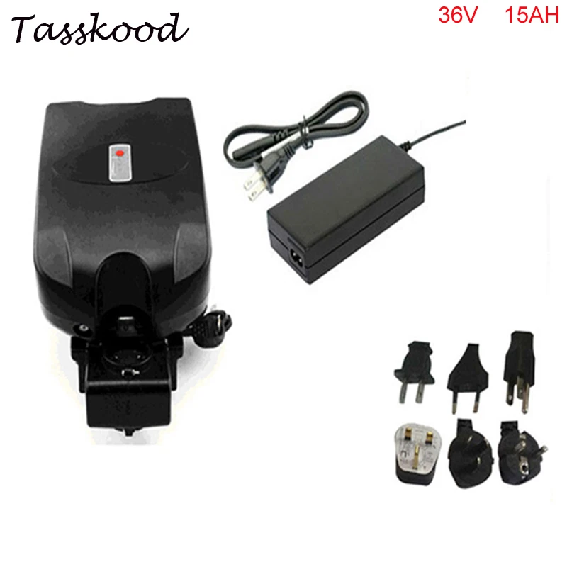 

Free shipping 36v 15ah electric bicycle lithium ion battery 36v 15ah Frog case ebike li-ion battery kettle ebike battery