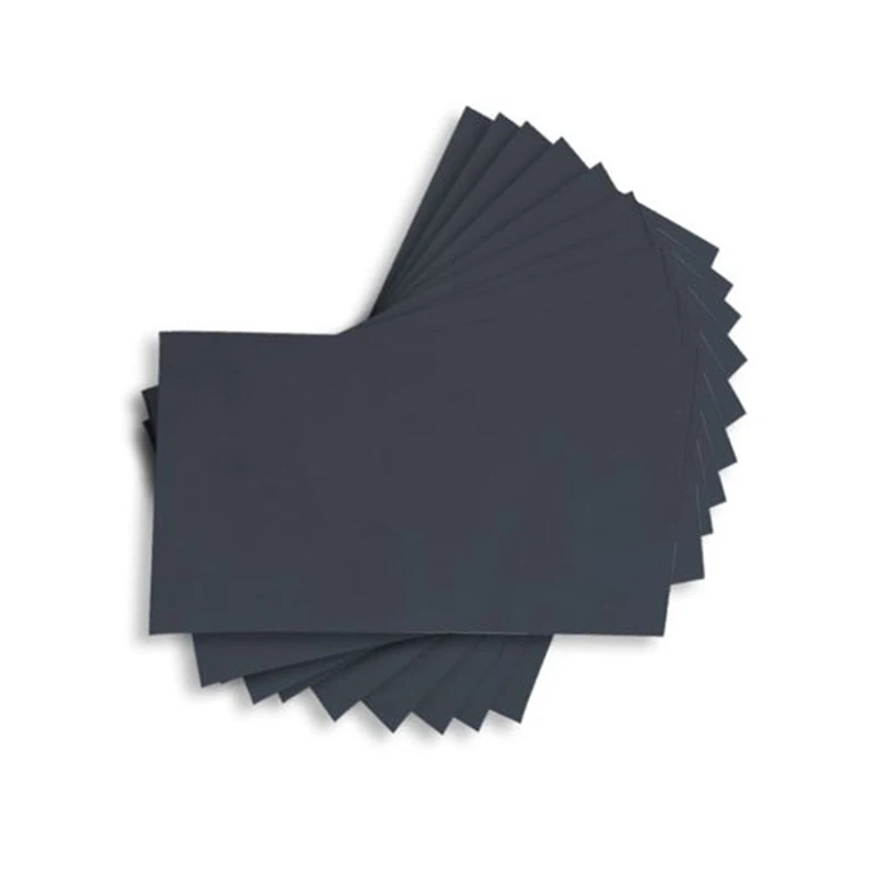 

New 80 Pcs 75*137.5mm Sanding Paper Silicon Carbide Dry And Wet For Grit 320/400/600/800/1000/1200/1500/2000 Silicon Carbide