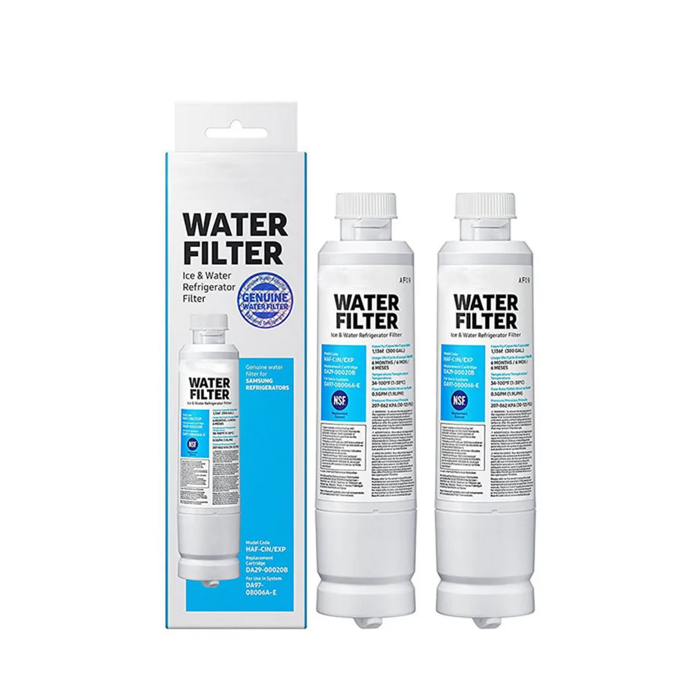 

A New Water Filter Replacement Of Activated Charcoal Filters Reverse Osmosis Cartridge For Samsung Da29 - 00020b 2 Pcs. / Lot