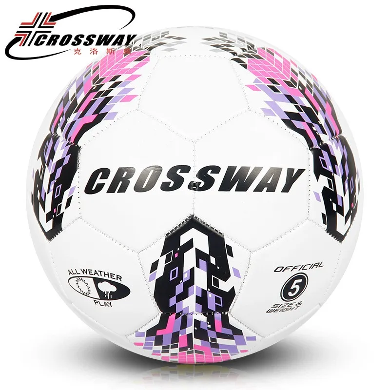 CROSSWAY Brand Official Size 5 Football Ball PU Granule Slip-resistant Football Training professional Soccer Ball match Balls2