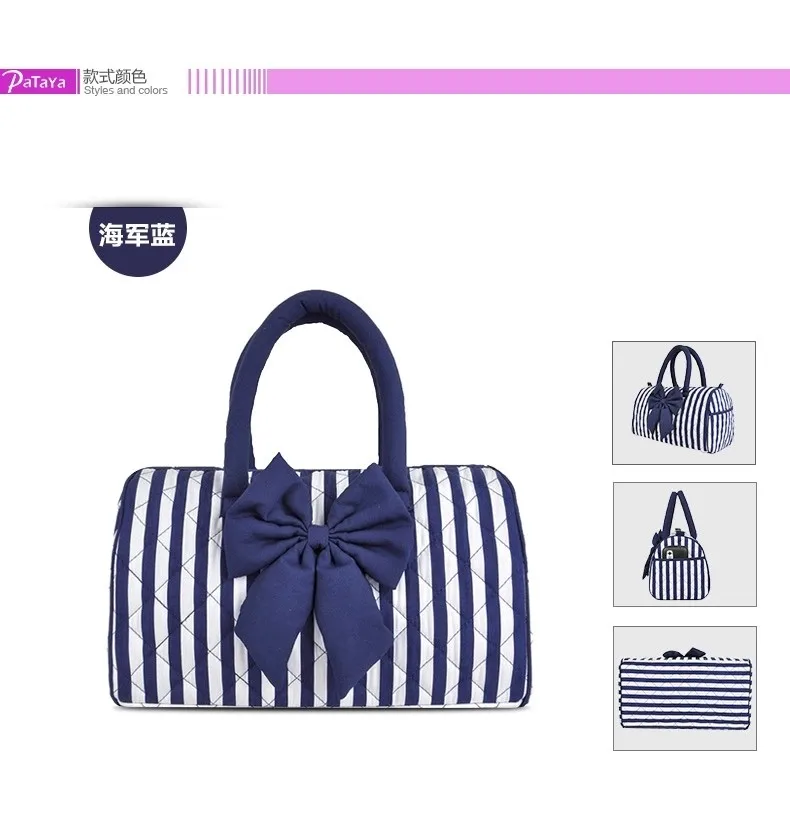 New bag lady bow Thailand pataya portable drum kit purses and handbags