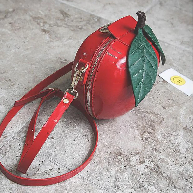 2019 جديد حار لطيف الكرتون أكياس أبل شكل حقيبة كتف للفتيات البسيطة Crossbody أكياس شخصية محفظة الأزياء حقيبة ساعي 2019 جديد حار لطيف الكرتون أكياس أبل شكل حقيبة كتف للفتيات البسيطة Crossbody أكياس شخصية محفظة الأزياء حقيبة ساعي