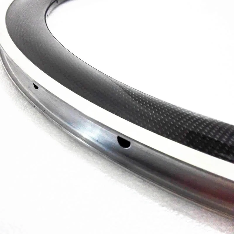 Flash Deal Carbon Wheels 700C Road Bike 38mm 50mm 60mm 80mm Depth 23mm Width Bicycle Bike Rims Aluminium Alloy Brake Ring Clincher 3K/UD 3
