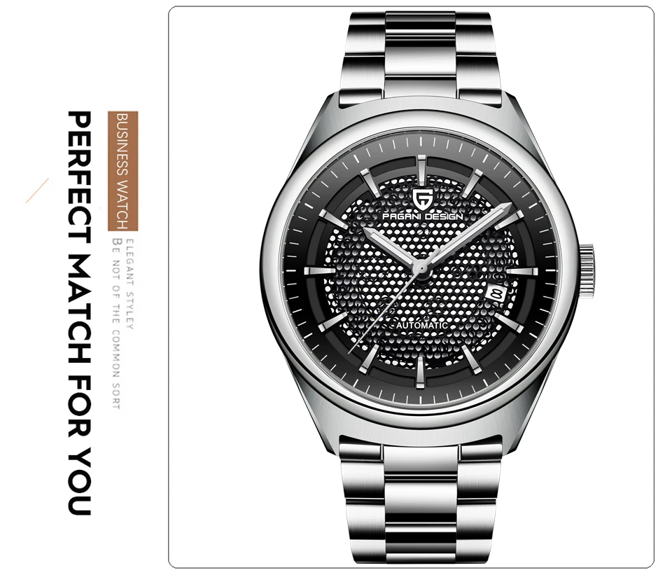 Relojes hombre 2019NEW PAGANI дизайнерские Брендовые мужские роскошные механические часы из нержавеющей стали водонепроницаемые военные часы horloges для мужчин